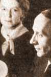 Sadie and George Lyward, Christmas 1951